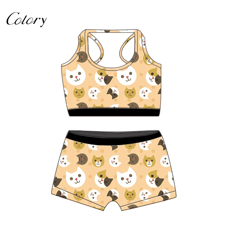 

Colory Summer Short Set For Woman Plus Size Women Bodysuit, Picture shows