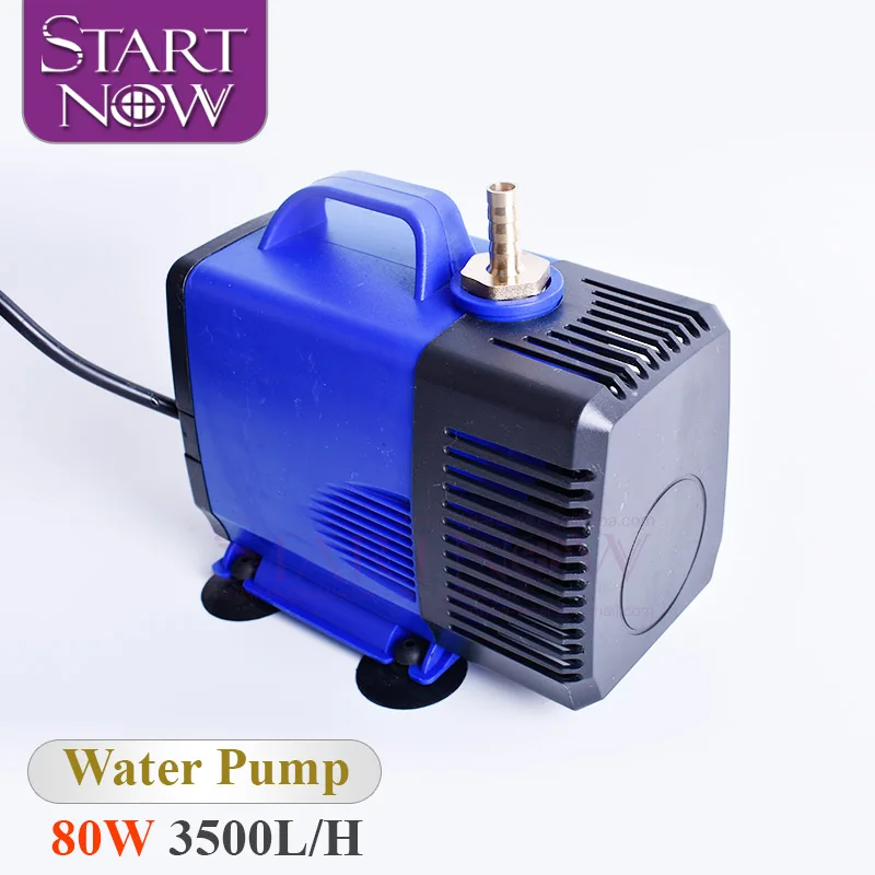 

Startnow 80W Multifunctional Submersible Water Pump 3500L/H Flow 220V Energy Saving Pump For Fish Farming Fountainpond CO2 Laser