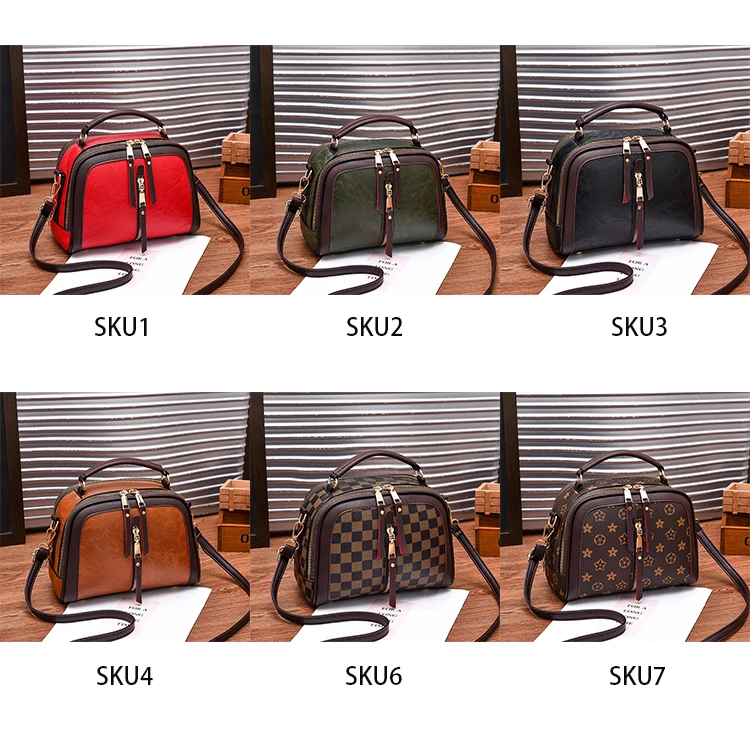 

TD1003 Hand bag Newest custom classic with charm printed fashion mini handbag