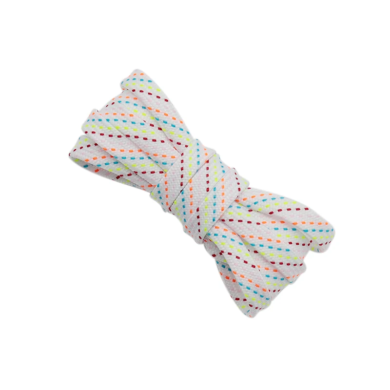 

5 colors dos in the Flat shoelaces, Customized