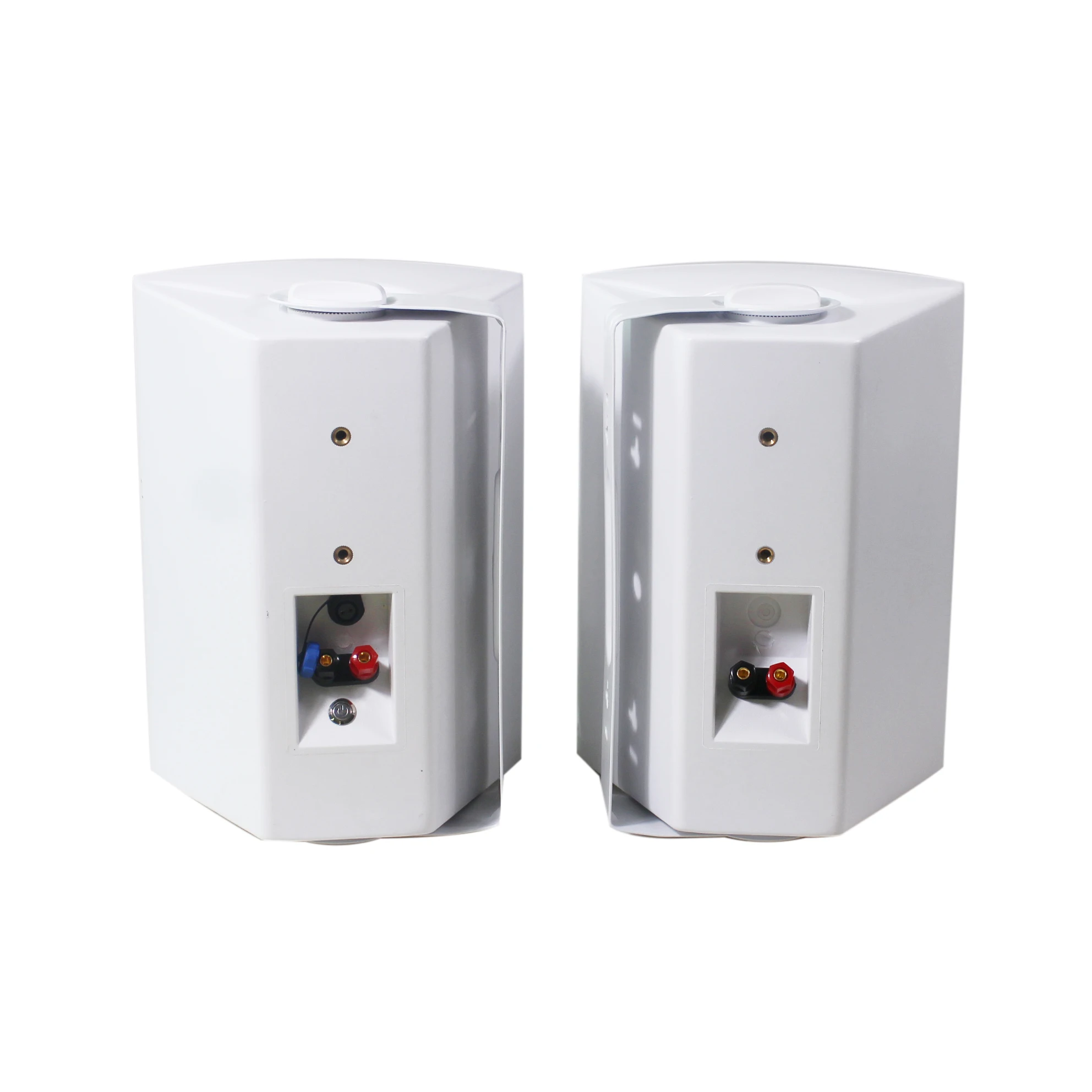 5/6 inch 2-Channel 2-way 30W active wireless waterproof bluetooth wall mount box speaker in pair with Class-D amplifier - ANKUX.COM