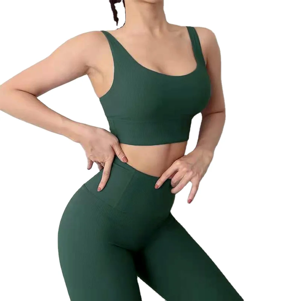 

2021 Custom women running tights active wear sexy yoga set, As picture