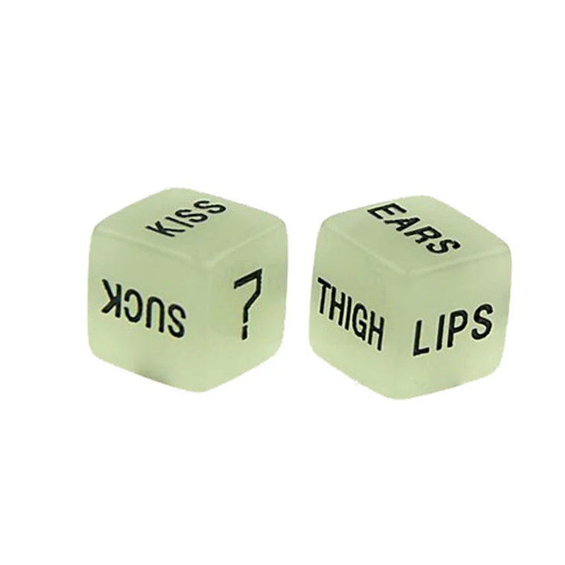 Sex Position Dice English Letter Carved Funny Sexual Couples Dice Games