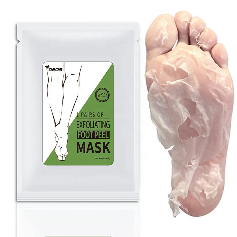 

Efficient peeling foot mask mild peeling gently clear as jade foot mask