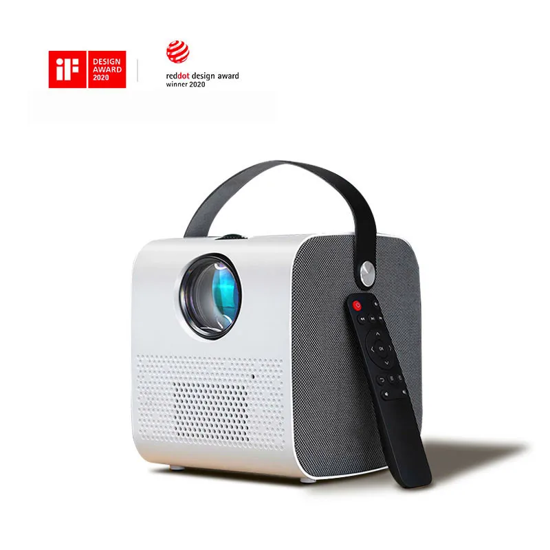 

[New Design Hot Projector] Amazon Hot Factory Cheap Price Mini 720p HD LCD LED Popular Portable Home Theater Projector, White