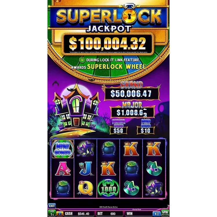 

Superlock Jackpot Slot Game Mother Board Casino Gaming Machine Smart Board Slot, Picture