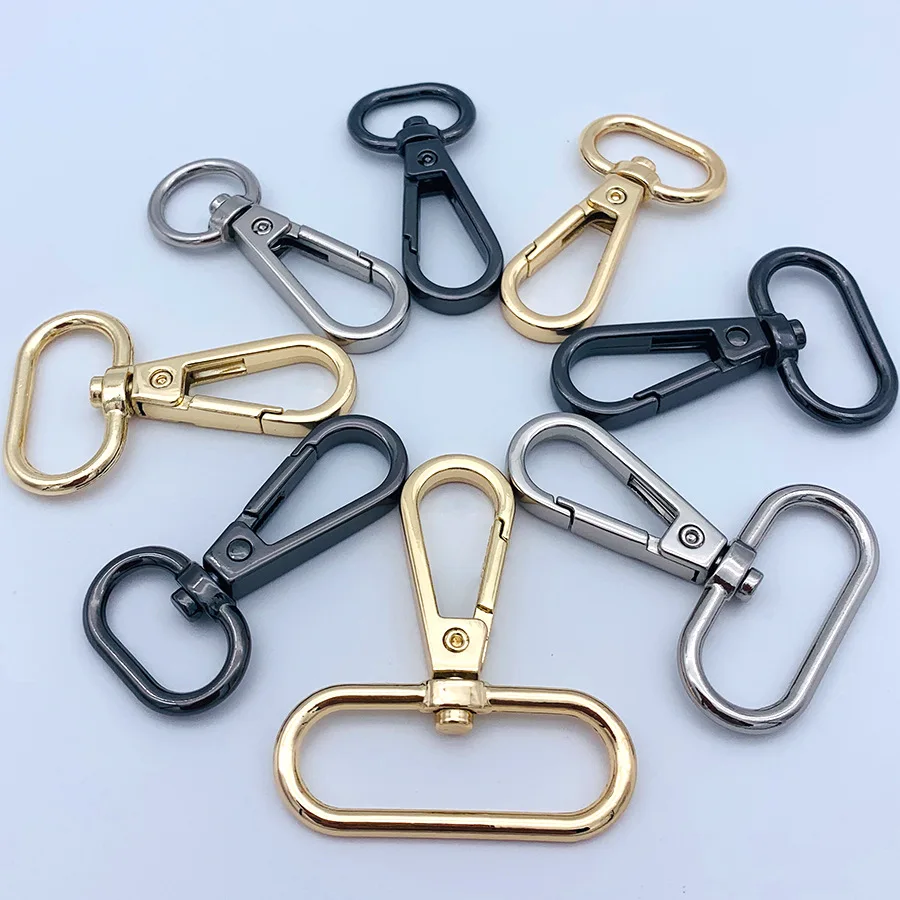 

Customized Bag Hardware Dog Hook Lanyard Metal Swivel Snap Hook, Anti-brass, gold, black, gun metal, silver, nickle, copper,