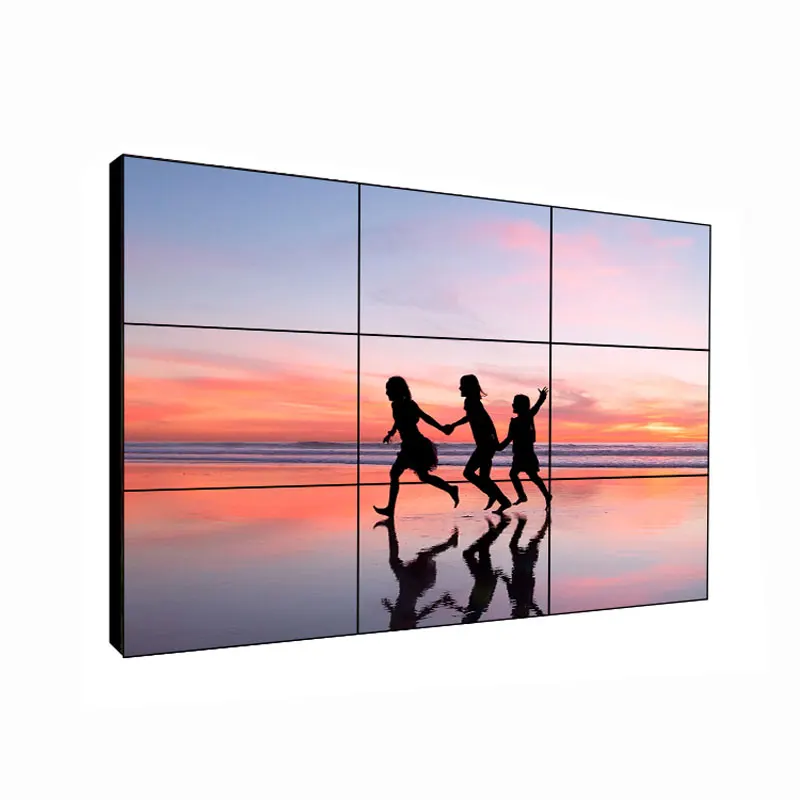 
Ultra narrow bezel 43 49 55 65 inch Big advertising screen lcd video wall  (62237218374)