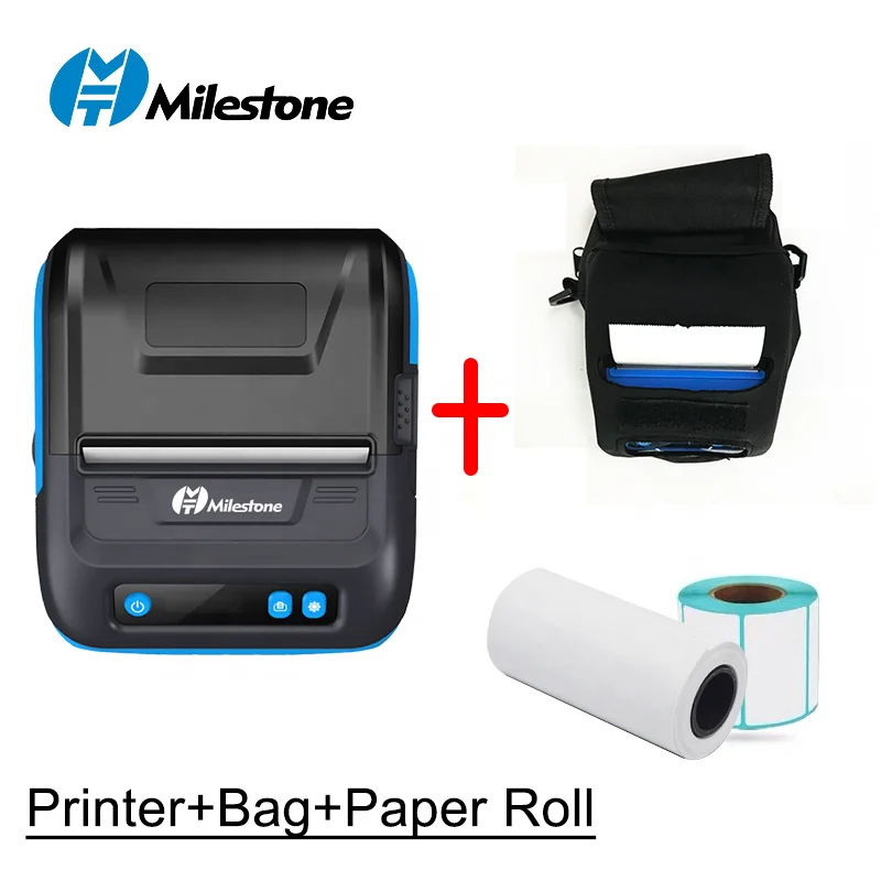 

MHT-P29L Mobile portable 80mm blue tooth receipt label printer handheld portable sticker printer