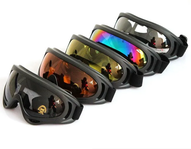 Fulljion 60g Tactical Ski outdoor goggles Anti-Shock Sunglasses Tactical Eyewear UV400 Glasses For Motorcycle Cycling