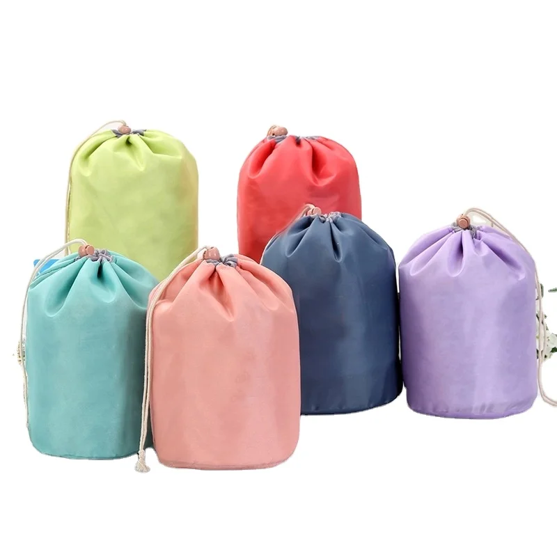

Hot sale 2021 new customized portable lightweight travel drawstring cosmetic bag cosmetic bag