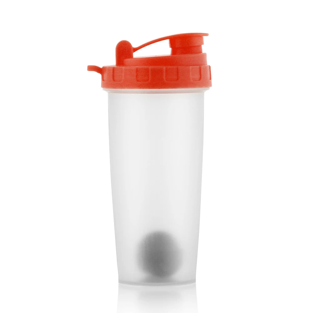 

Hot selling 700ml gym PP sport water shaker bottle with mixing ball, Customizedable as per the pantone number