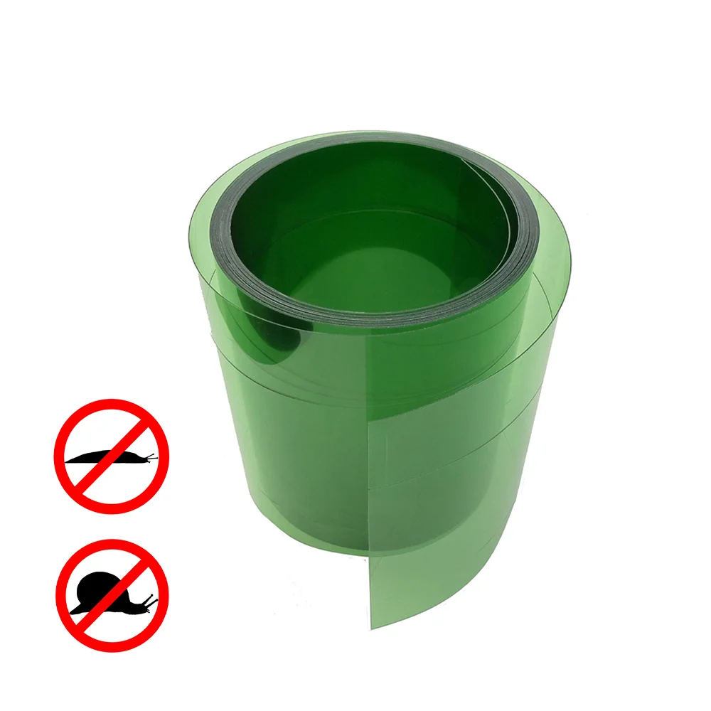 

Snail Protection Fence Garden Slug and Snail Barrier snail collar stop trap plastic garden cloches lawn edging edge