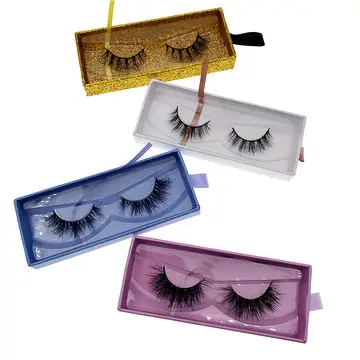 

2021chain eyelash case manufacturer real 3d 5d 25mm mink eyelashes custom packaging vendor, Black color