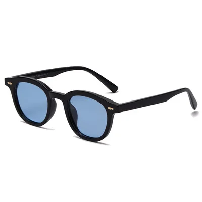 

2021 New Sunglasses Ladies Fashion Rice Nail Polarized Sun Glasses Male Retro Round Frame Sunglasses 2020