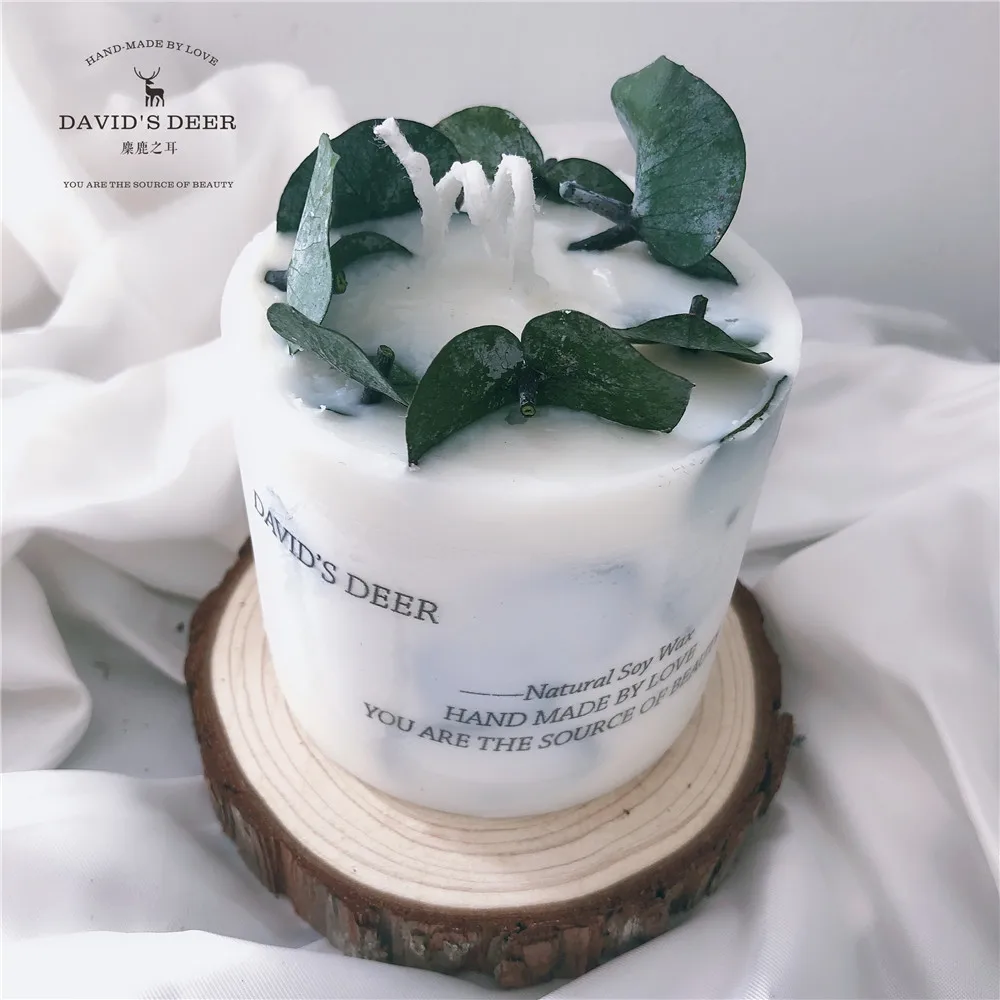 
botanical candles crafty soy wax scented candle flower candle gift box 