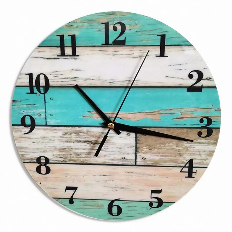 

Retro Style Numeral Decorative Digital Wall Clock/Wood Clock, Customizable