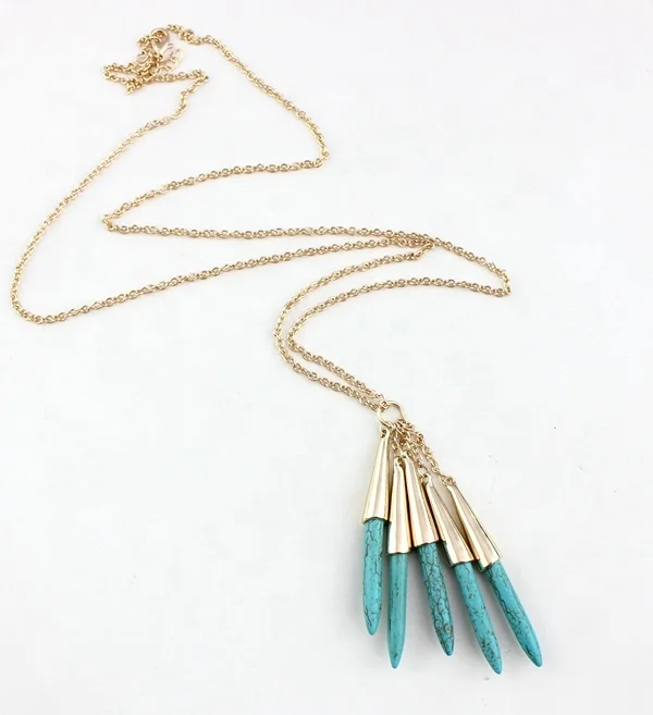 

handmade stone necklaces turquoise jewelry for ladies stone necklace