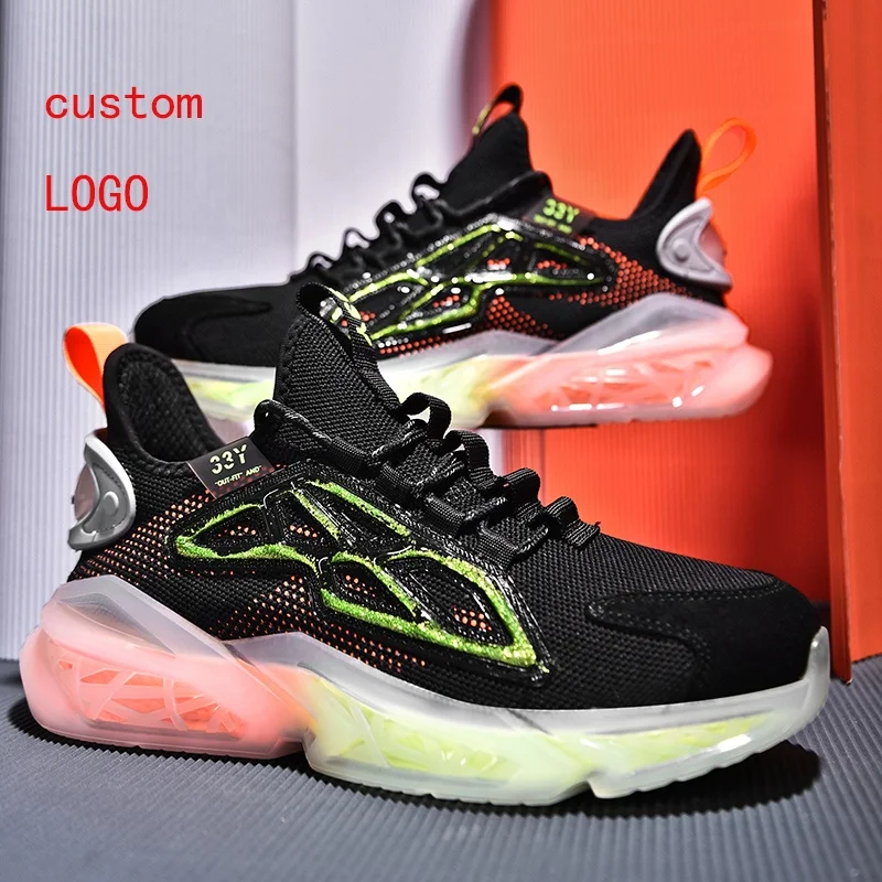 

men shoes 2021 new shoe Breathable Men's Luminous light Fashion Ready to Ship Sneaker Casual Sport Running walking style Shoes