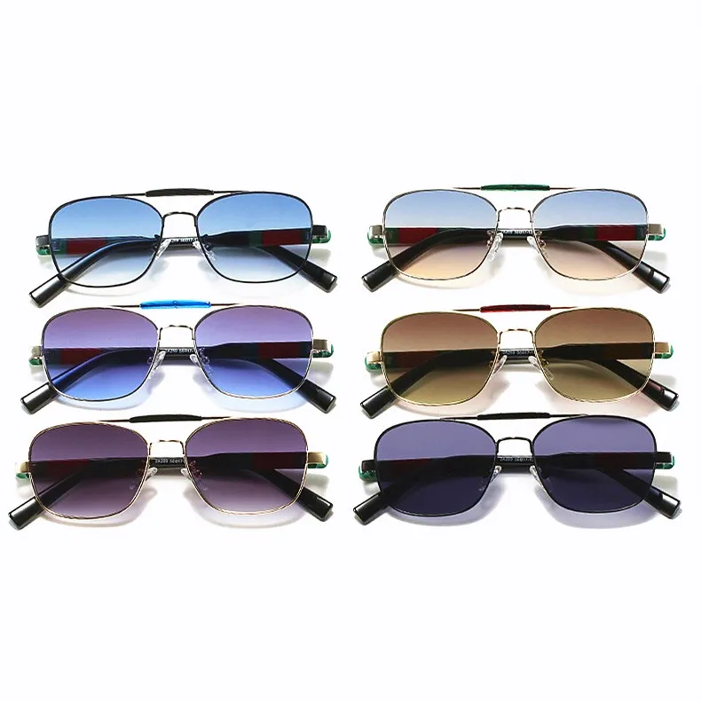 

DL Glasses DLL2269 wholesale designer custom fashion women vintage sun glasses men male lentes de sol shades sunglasses 2021, Picture colors