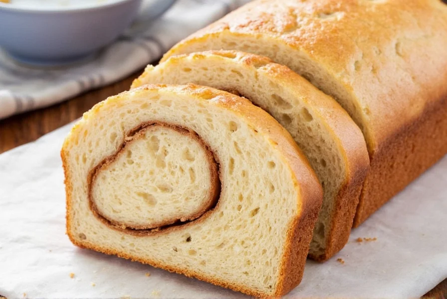 Step-by-step process of rolling cinnamon swirl bread dough with even cinnamon distribution