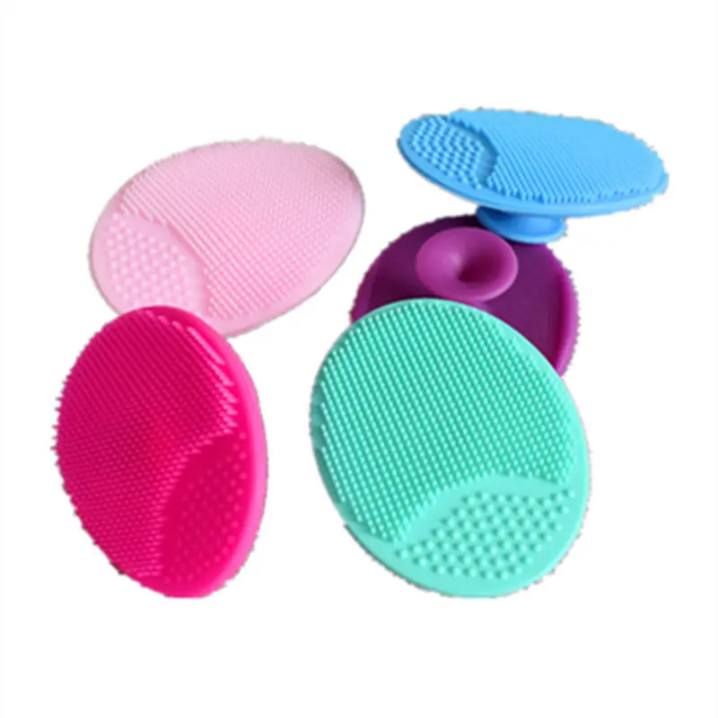 

Silicone rubber manufacturers custom wholesale make-up cleaning creative lip shape manual facial cleanser daily facial instrumen, Picture color
