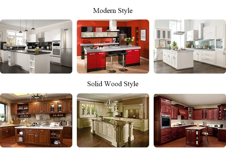 Hs-kc15 Estándar Americano Estilo Laca Color Gris Acabado Madera