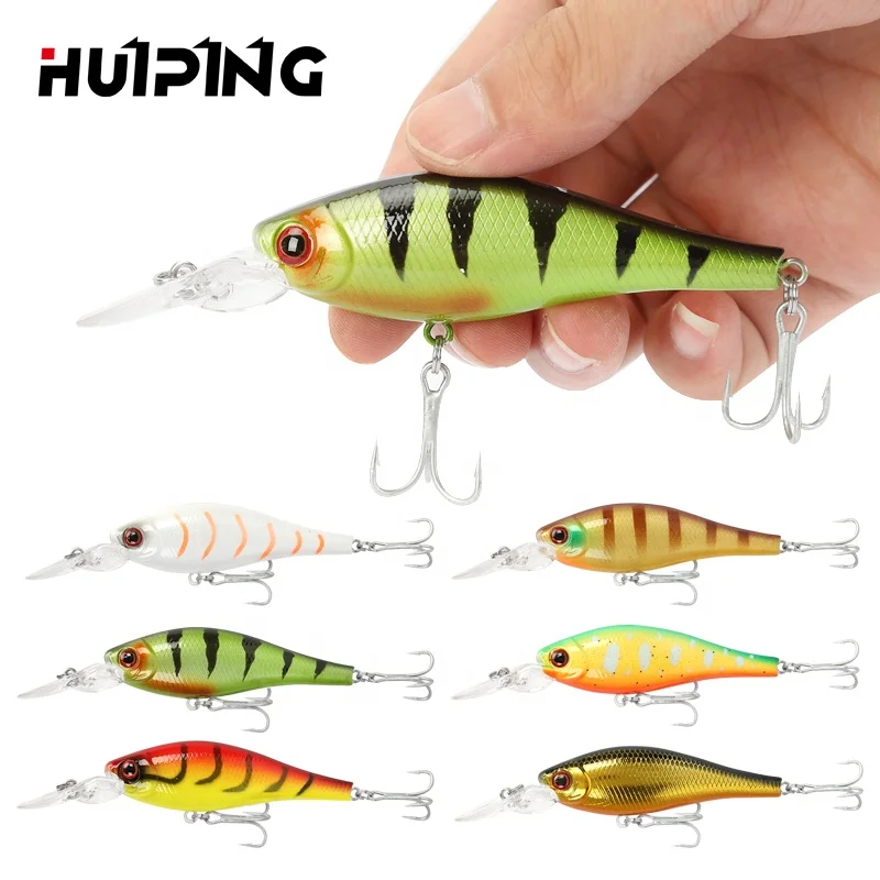 

Lures Fishing 8.5g 100mm Minnow Lure Bass Wobbler Hard Bait isca artificial M408, 10 colors