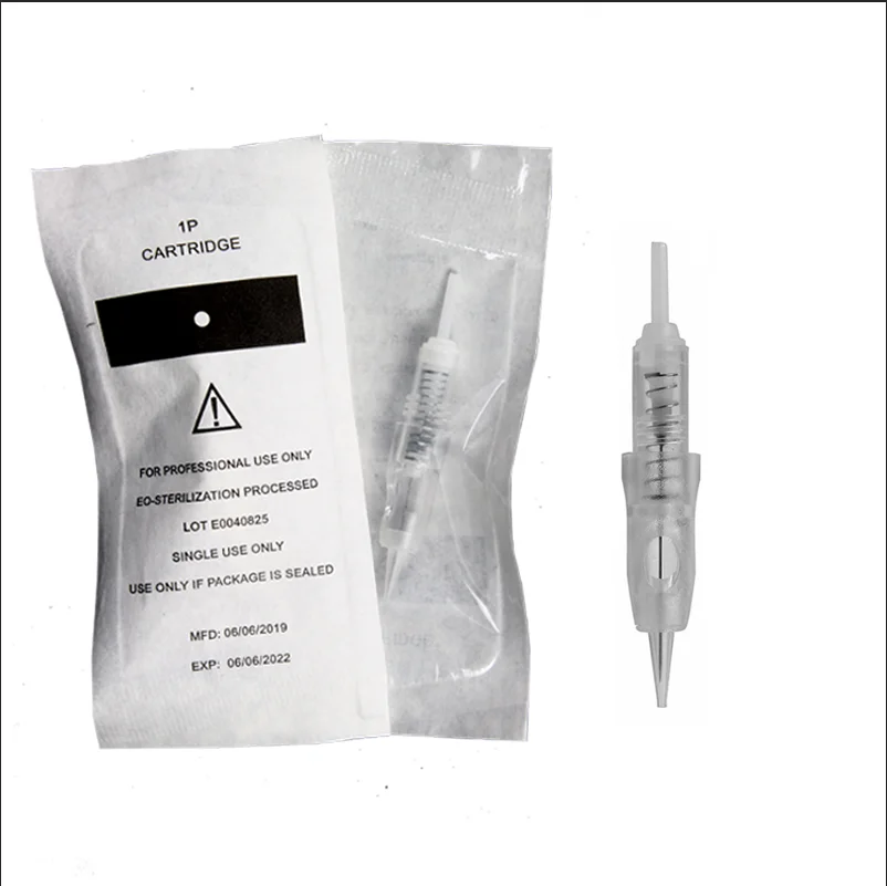 

Disposable Screw Tattoo Needle Cartridge for Permanent Makeup Machine Eyebrow Needle Cartridge, White