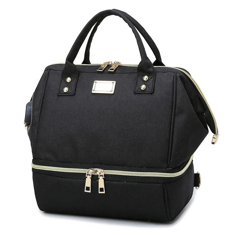 

Baby Backpack With USB Interface Maternity Nappy Changing Bag Mummy Diaper Bag for travel, 5 colors or customized colors