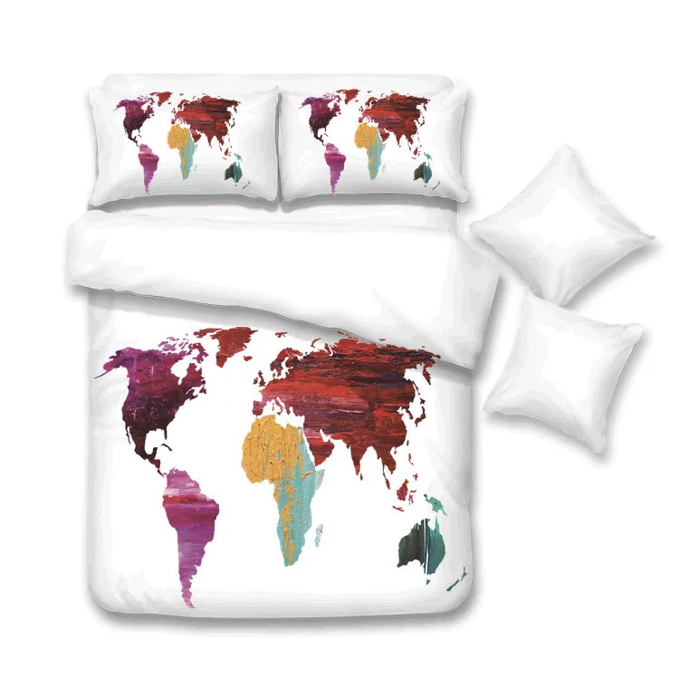 Luxury Design Latest 3D Printed Duvet Cover PillowCase Bedding Set