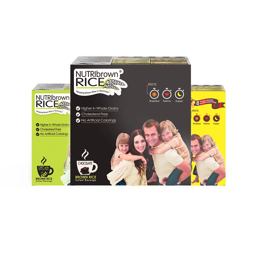 
100% Pure NutriBrownRice Chocolate Flavor Brown Rice Instant Drink 