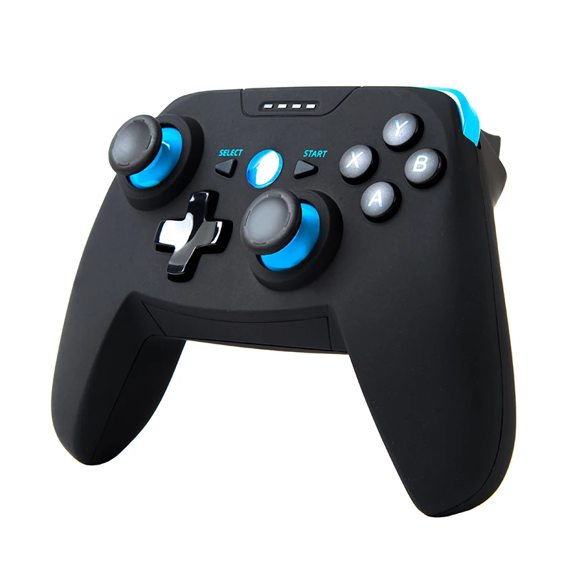 

Wholesale Terios T3 X3 Z8 Wireless Joystick Gamepad Game Controller BT BT3.0 Tablet TV Box Holder Joystick For Mobile Phone, Black+blue