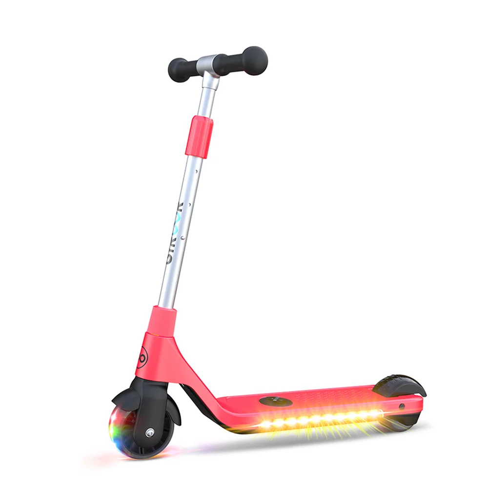 

Cheap EU US Europe warehouse GYROOR kids electric scooter child 4 inch children kick scooter for kids Hot sale products, Black, white, pink, blue, customized