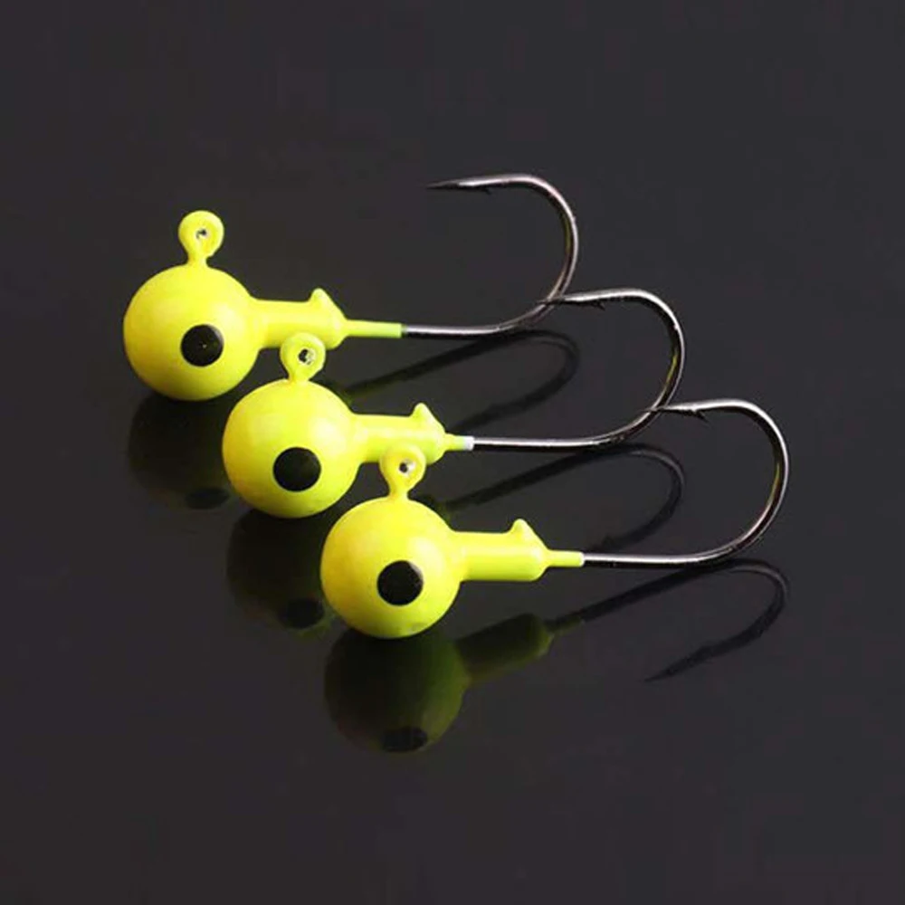 

Leading outdoor colorful 2.5g 3.5g 5g 7g 10g 14g ball jig head hook