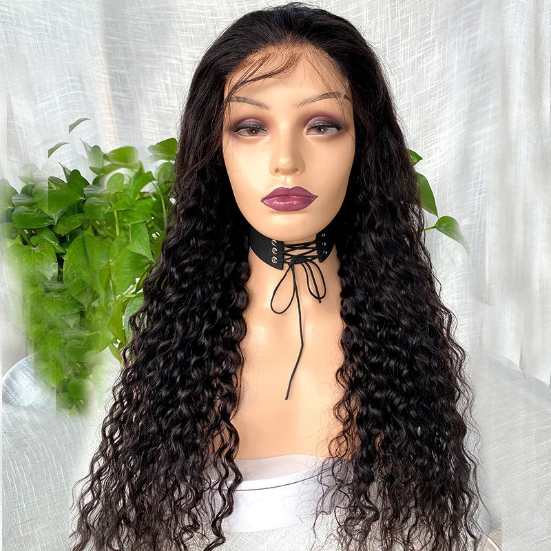 

price list luxury water wave lace wig treatment brazilian hair wholesale