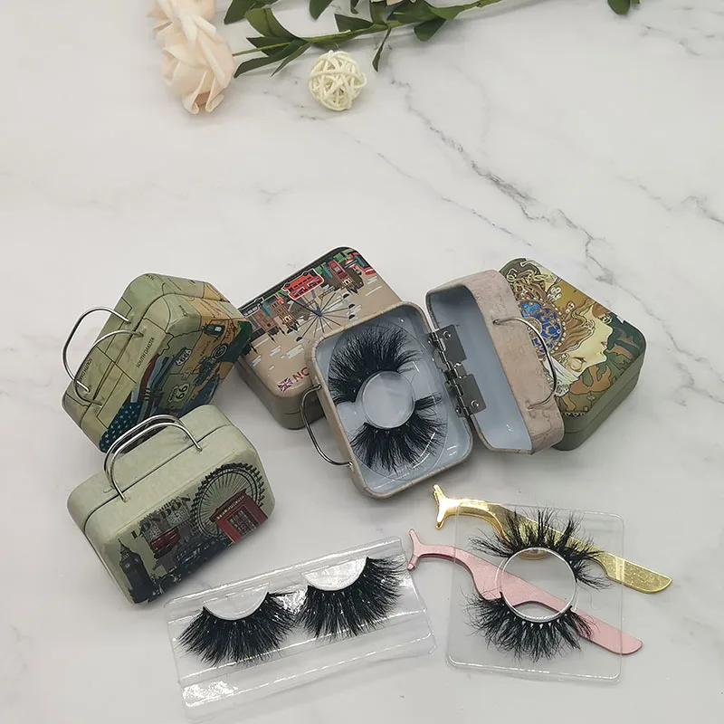 

eyelash wholesale real 3d mink eyelashes bulks pink square eyelash box packaging