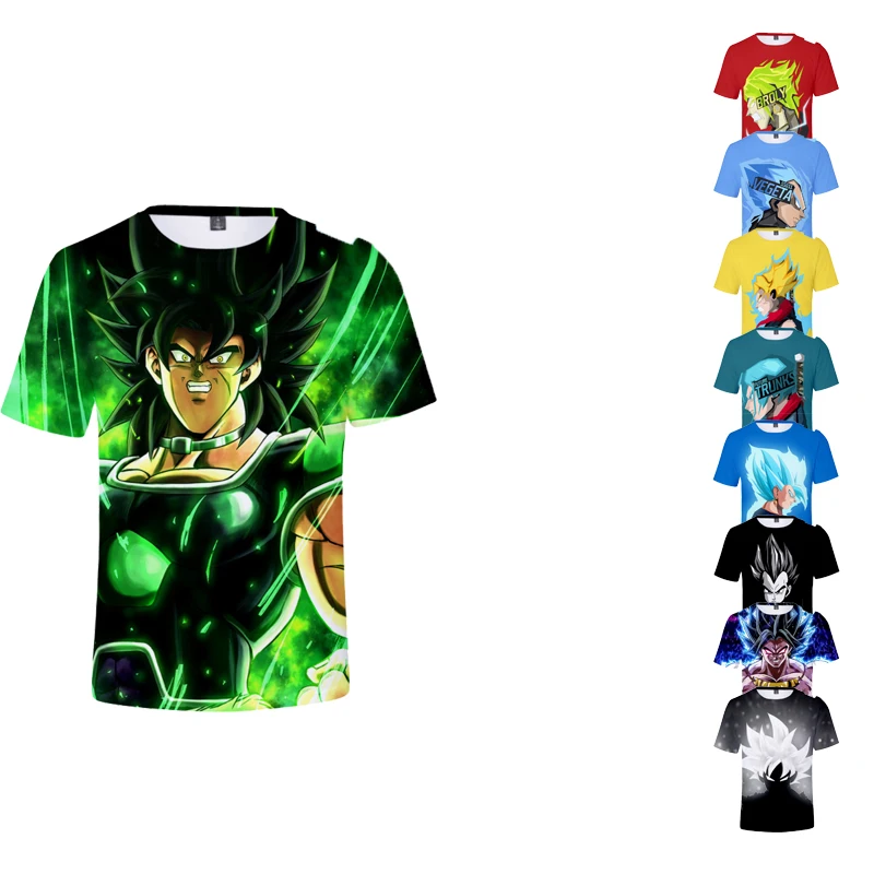 

100% Polyester Unisex T Shirt With Sublimation Design Custom Logo Anime Print Tshirt, Customized colors