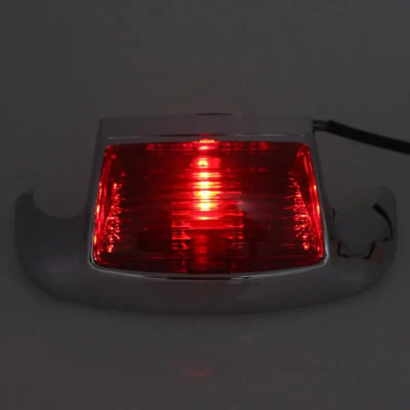 Motorcycle LED Fender Tip Light Front Leading Edge Driving Brake Light For Harley FLSTC FLHT FLHTCU FLHR Motor Parts