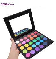 

Neon Eyeshadow High Pigment 30color Eyeshadow Palette with 50pcs Create Your own Brand