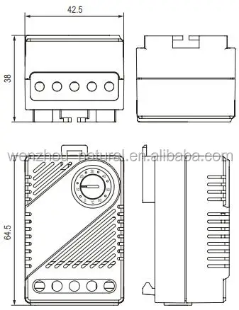 CE RoHS certified industrial electronic thermostat NTL 76-M (NTL 76)