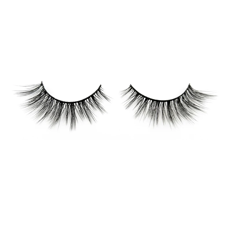 

100% handmade faux mink lash wholesale private label faux mink lashes vendor, Black and colored