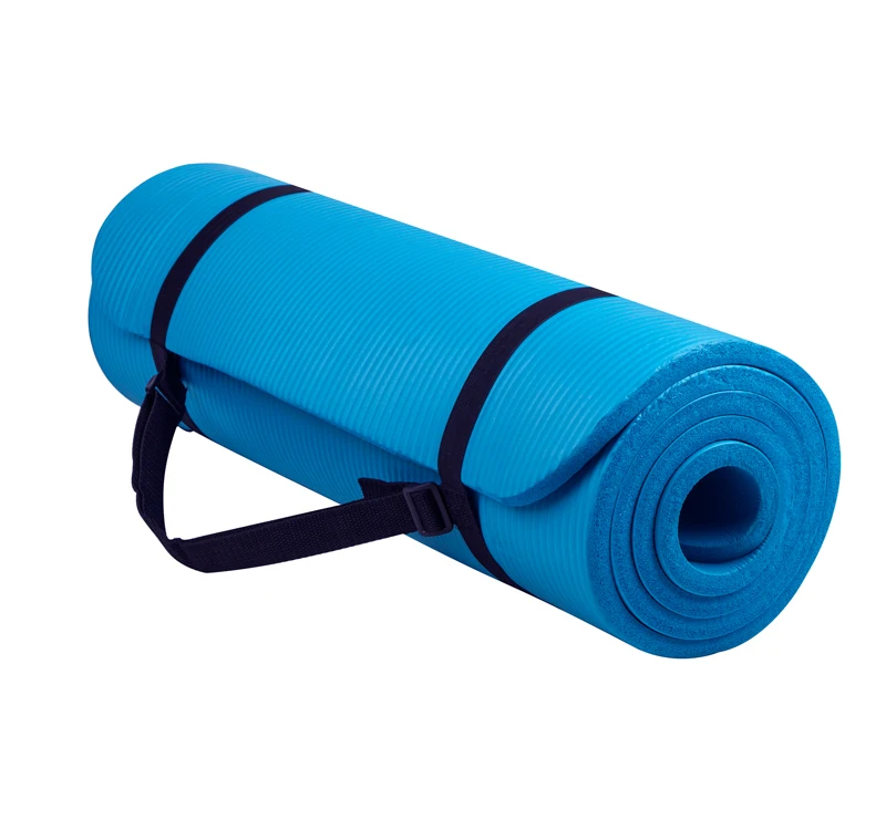 

Everyday Essentials All-Purpose 1/2-Inch High Density Foam Exercise Anti-Tear with Carrying Strap Yoga Mat, Customized color