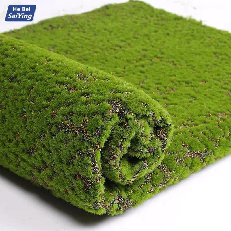 

High quality artificial green plant immortal Moss grass home living room decorative wall DIY flower mini accessories