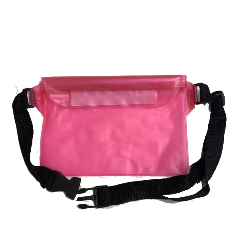 

PVC unisex Waterproof waist bag outdoor sports mobile bag