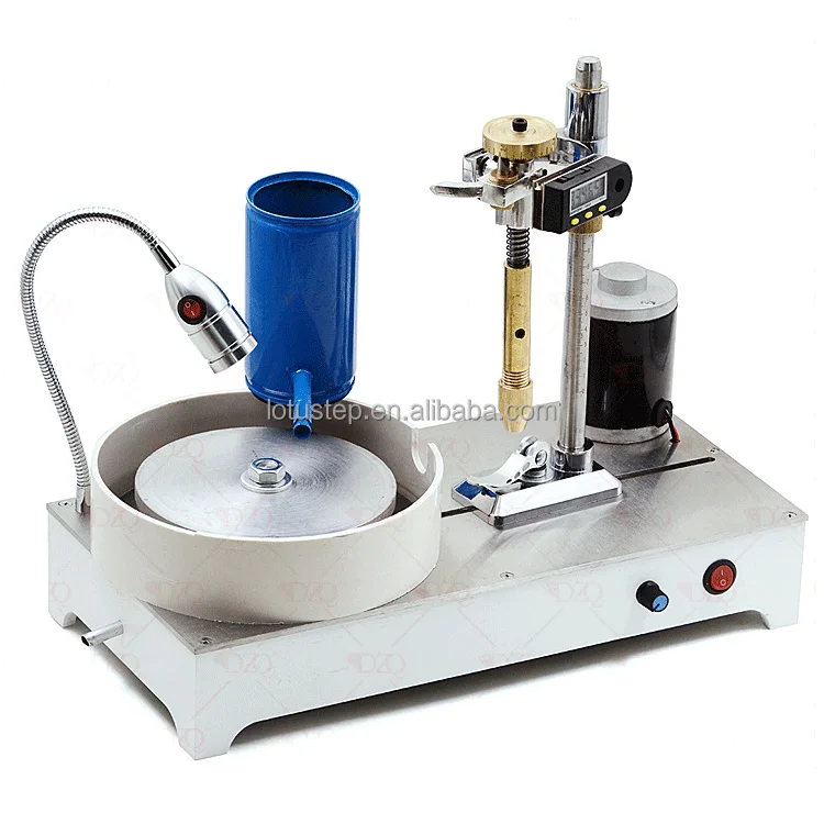 

Popular Jewelry Making LS-0068 6'' Adjustable Speed Lapidary Faceting Machine Gem Cutting Machine with Digital Faceting Arm