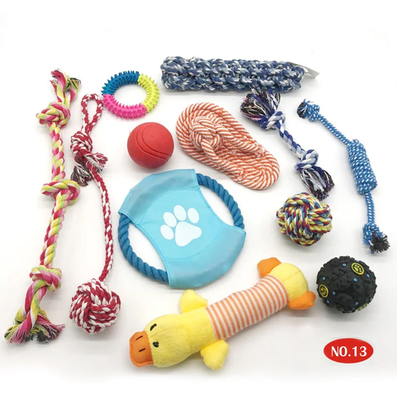 

Wholesale Durable Cotton Rope Pet Dog Toy Funny Interactive Dog Toys, As picture
