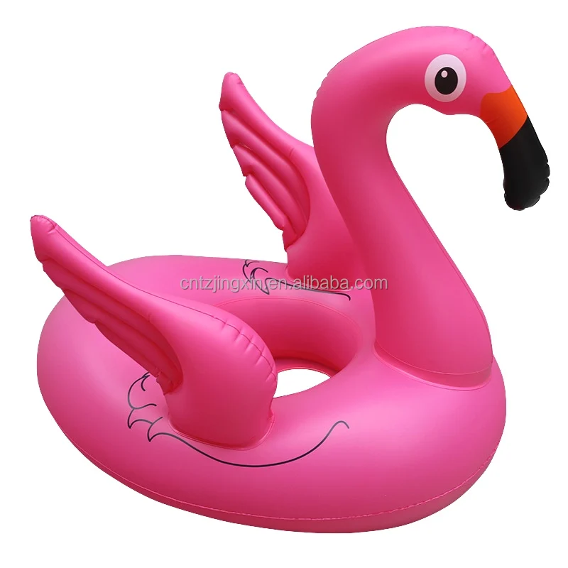 

Flamingo Baby Water boy and Girl Swimming Pool Beach Play Toys Circle Inflatable Kids' Float Swim Rings with Safety seat