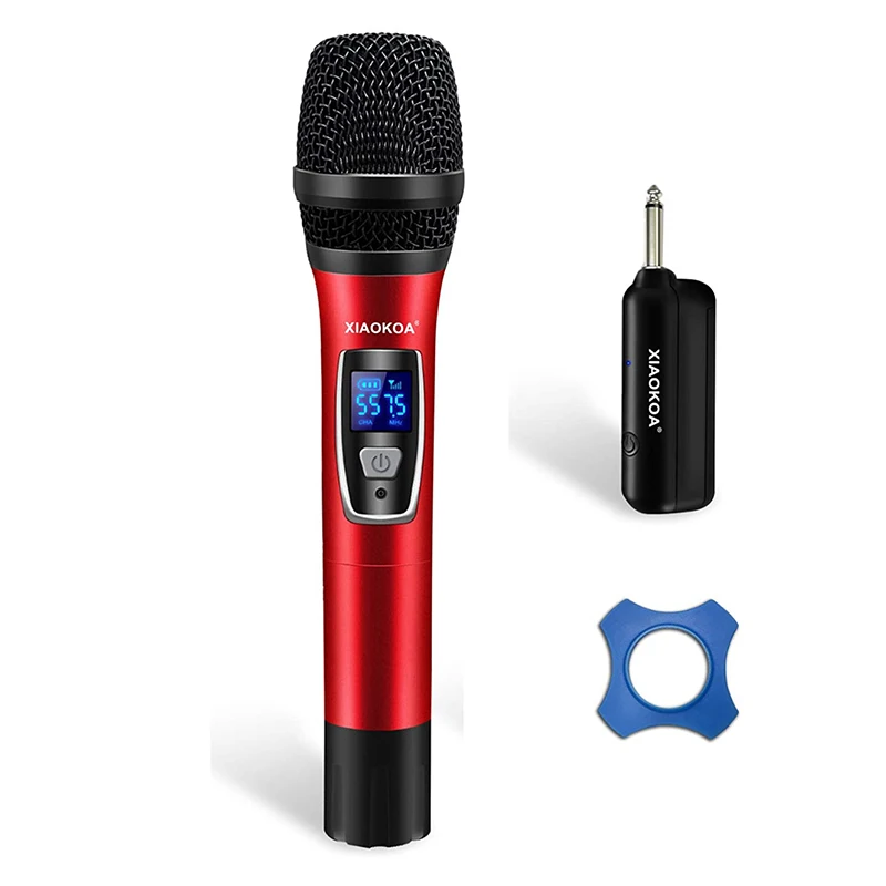

Professional UHF Handheld Karaoke Microphone Dynamic Wireless Microphones