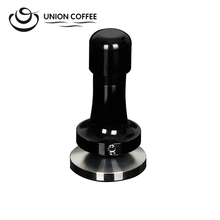 

Espresso Accessories Tamper Coffee Tamper 58.5mm Standard Series Coffee Press Tool, Silver+black